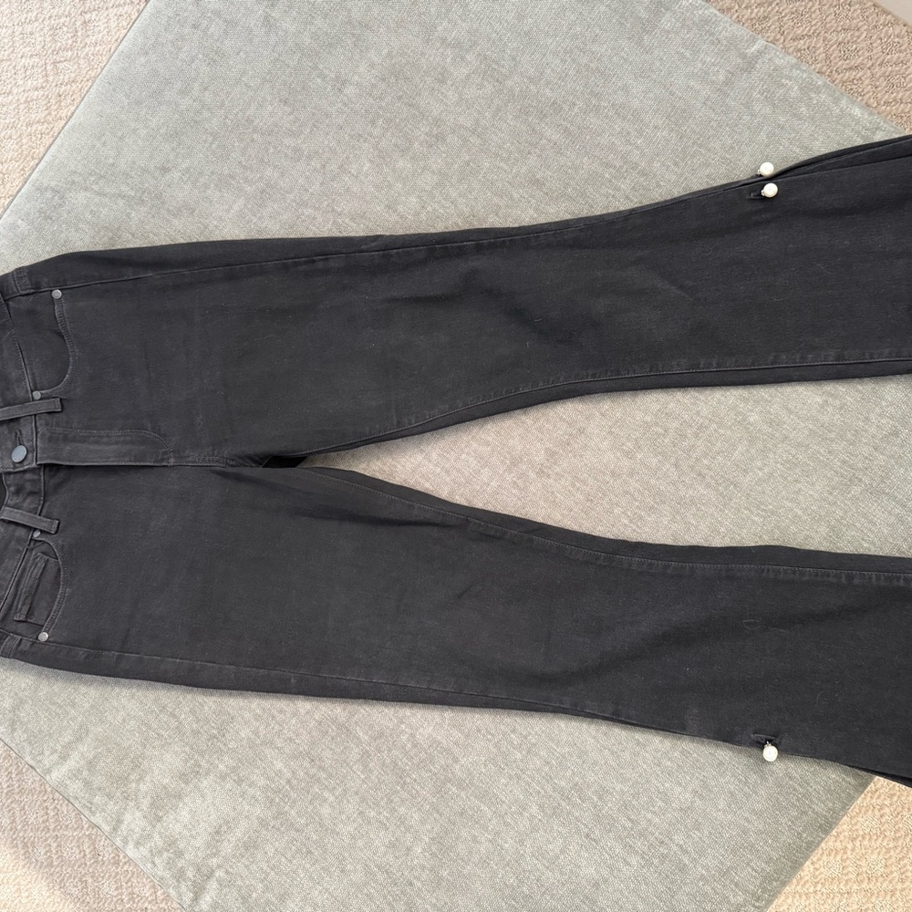 PAIGE Black Cropped Women's Pants